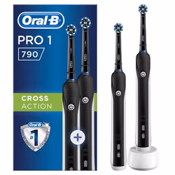 Oral-B PRO 790 CrossAction Brosse À Dents Électrique Par Braun, Adulte, Brosse à dents rotative oscillante, Soin quotidien, N ...