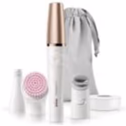 Braun 81636295, Blanc, Bronze, 10 pince(s), Joues, Menton, Front, Lèvre supérieure, 0,5 mm, Batterie, 100 - 240V