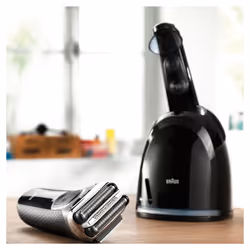Braun Series 3 81640348 rasoir pour homme Rasoir à grille Tondeuse Noir, Gris