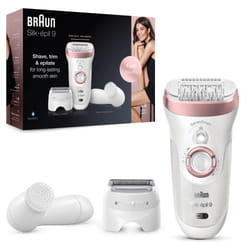 Braun Silk-épil 9 SensoSmart 9/880 40 pince(s) Or rose, Blanc