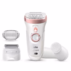 Braun Silk-épil 9 SensoSmart 9/880 40 pince(s) Or rose, Blanc