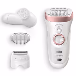 Braun Silk-épil 9 SensoSmart 9/880 40 pince(s) Or rose, Blanc