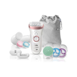 Braun Silk-épil 9 SkinSpa SensoSmart 9/970 40 pince(s) Or rose, Blanc