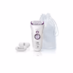 Braun Silk-épil 9 SensoSmart 9/700, Violet, Blanc, 40 pince(s), Intégré, 1 h, 50 min