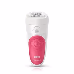 Braun Silk-épil 5 5/500 SensoSmart, Rose, Blanc, 28 pince(s), 1 h, 30 min