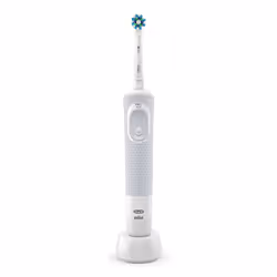 Oral-B Vitality 100 CrossAction Adulte Brosse à dents rotative oscillante Blanc