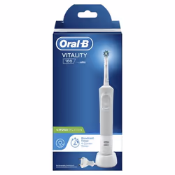 Oral-B Vitality 100 CrossAction Adulte Brosse à dents rotative oscillante Blanc - Vue supplémentaire 6