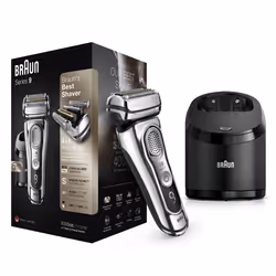 Braun Series 9 9395cc Rasoir à grille Tondeuse Chrome