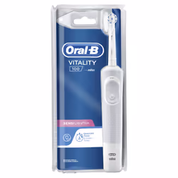 Oral-B Vitality 100 Ultrathin Adulte Brosse à dents rotative oscillante Blanc