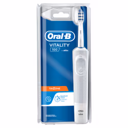 Oral-B Vitality 100 TriZone Adulte Brosse à dents rotative oscillante Blanc