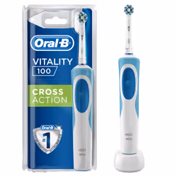 Oral-B Vitality 100 Blue Cross Action Brosse À Dents Électrique Par Braun