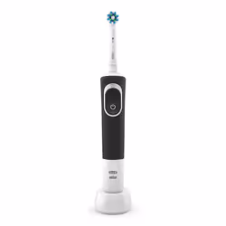 Oral-B Vitality 100 CrossAction Adulte Brosse à dents rotative oscillante Noir, Blanc