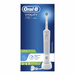 Oral-B Vitality 170 CrossAction Adulte Brosse à dents rotative oscillante Blanc