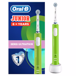Oral-B Junior 4210201202318, Enfant, Brosse à dents rotative, Batterie, 1 pièce(s)