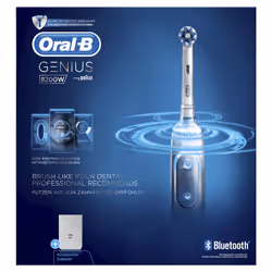 Oral-B Genius 8200W Silver Brosse À Dents Électrique Par Braun