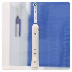 Oral-B SmartSeries Smart 4 4100S Adulte Brosse à dents rotative oscillante Blanc - Vue supplémentaire 6