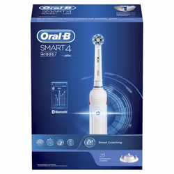 Oral-B SmartSeries Smart 4 4100S Adulte Brosse à dents rotative oscillante Blanc - Vue supplémentaire 9