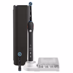 Oral-B SmartSeries Smart 4 4500 Black Edition Adulte Brosse à dents rotative oscillante Noir