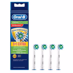 Oral-B CrossAction, 4 pièce(s), Bleu, Vert, Blanc, Oral-B