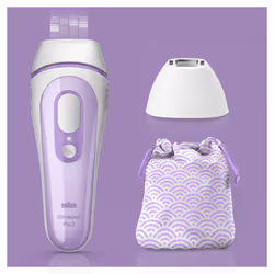 Braun Silk-expert Pro 81677838 épilateur léger Lumière pulsée Blanc, Lilas