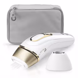 Braun Silk-expert Pro 81677897 épilateur léger Lumière pulsée Blanc, Or