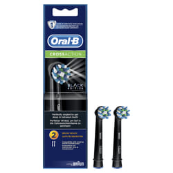 Oral-B 80318254 tête de brosses 2 pièce(s) Noir