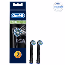 Oral-B 80318254 tête de brosses 2 pièce(s) Noir