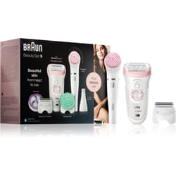 Braun Silk-épil 9 81683682 épilateur 40 pince(s) Blanc, Rose