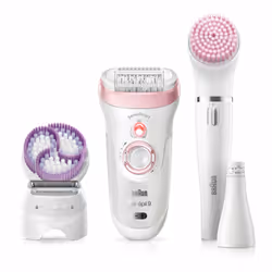 Braun Silk-épil 9 81683683 épilateur 40 pince(s) Blanc, Rose - Vue supplémentaire 3