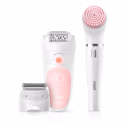 Braun Silk-épil 5 Wet&Dry 81683688 épilateur 28 pince(s) Blanc, Rose