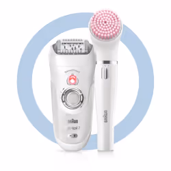 Braun Silk-épil 7 81685706 épilateur 40 pince(s) Blanc, Argent