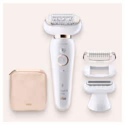 Braun Silk-épil 9 81688635 épilateur 40 pince(s) Blanc, Or - Vue supplémentaire 3