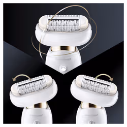 Braun Silk-épil 9 81688637 épilateur 40 pince(s) Blanc, Or - Vue supplémentaire 4