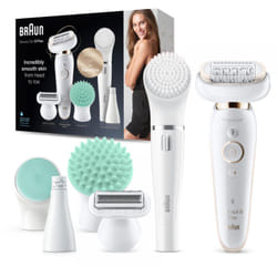 Braun Silk-épil 9 81690190 épilateur 40 pince(s) Blanc, Or