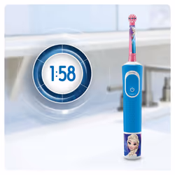 Oral-B Kids Frozen Enfant Brosse à dents rotative oscillante Multicolore - Vue supplémentaire 6