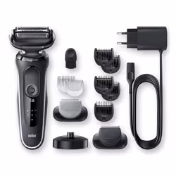 Braun Series 5 50-W4650cs Rasoir à grille Tondeuse Blanc - Vue supplémentaire 11