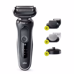 Braun Series 5 50-W4650cs Rasoir à grille Tondeuse Blanc - Vue supplémentaire 4