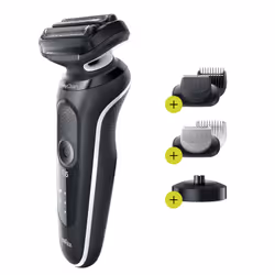 Braun Series 5 50-W4650cs Rasoir à grille Tondeuse Blanc - Vue supplémentaire 5