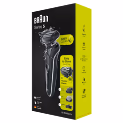 Braun Series 5 50-W4650cs Rasoir à grille Tondeuse Blanc - Vue supplémentaire 8