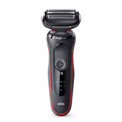 Braun Series 5 50-R1000s Rasoir à grille Rouge - Vue supplémentaire 2