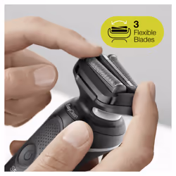 Braun Series 5 50-W1000s Rasoir à grille Blanc - Vue supplémentaire 10