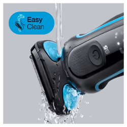Braun Series 5 50-M1000s Rasoir à grille Noir, Bleu - Vue supplémentaire 7