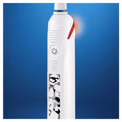 Oral-B Junior Pro2 Starwars Enfant Brosse à dents rotative oscillante Blanc - Vue supplémentaire 4