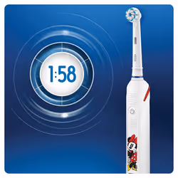 Oral-B PRO Pro2 Junior Minnie Enfant Brosse à dents rotative oscillante Blanc - Vue supplémentaire 5