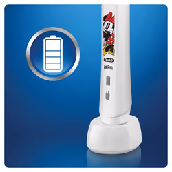 Oral-B PRO Pro2 Junior Minnie Enfant Brosse à dents rotative oscillante Blanc - Vue supplémentaire 6