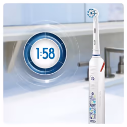 Oral-B Junior Smart Enfant Brosse à dents rotative Bleu, Blanc - Vue supplémentaire 7
