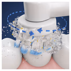 Oral-B Genius X 80324760 brosse à dents électrique Adulte Brosse à dents rotative oscillante Blanc