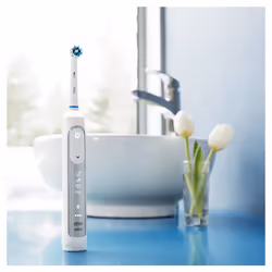 Oral-B Genius 8100S Adulte Argent, Blanc
