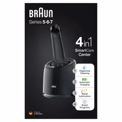 Braun Smart Care Center, Station de lavage, Noir, Braun, Series 5, 6, 7