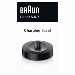 Braun 81702837, Socle de chargement, Noir, Chine, Braun, Series 5, 6, 7